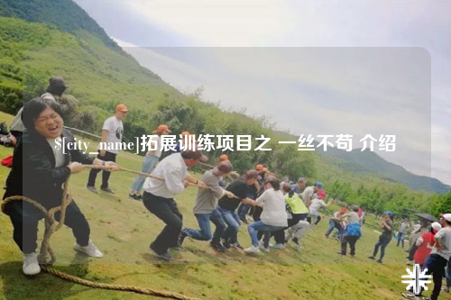 大同拓展训练项目之 一丝不苟 介绍